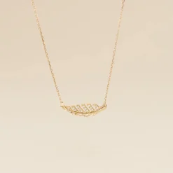 Histoire d'Or Collier Tourkia Or Jaune Oxyde De Zirconium Hot