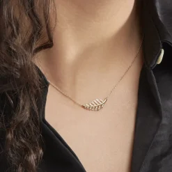 Histoire d'Or Collier Tourkia Or Jaune Oxyde De Zirconium Hot