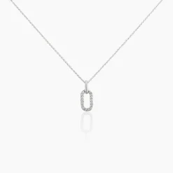 Histoire d'Or Collier Tracee Argent Blanc Oxyde De Zirconium Best