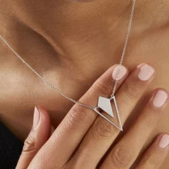 Histoire d'Or Collier Tylee Argent Blanc Hot