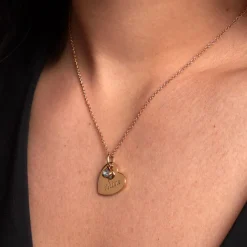 Histoire d'Or Collier Ulisses Plaqué Or Jaune Oxyde De Zirconium Sale