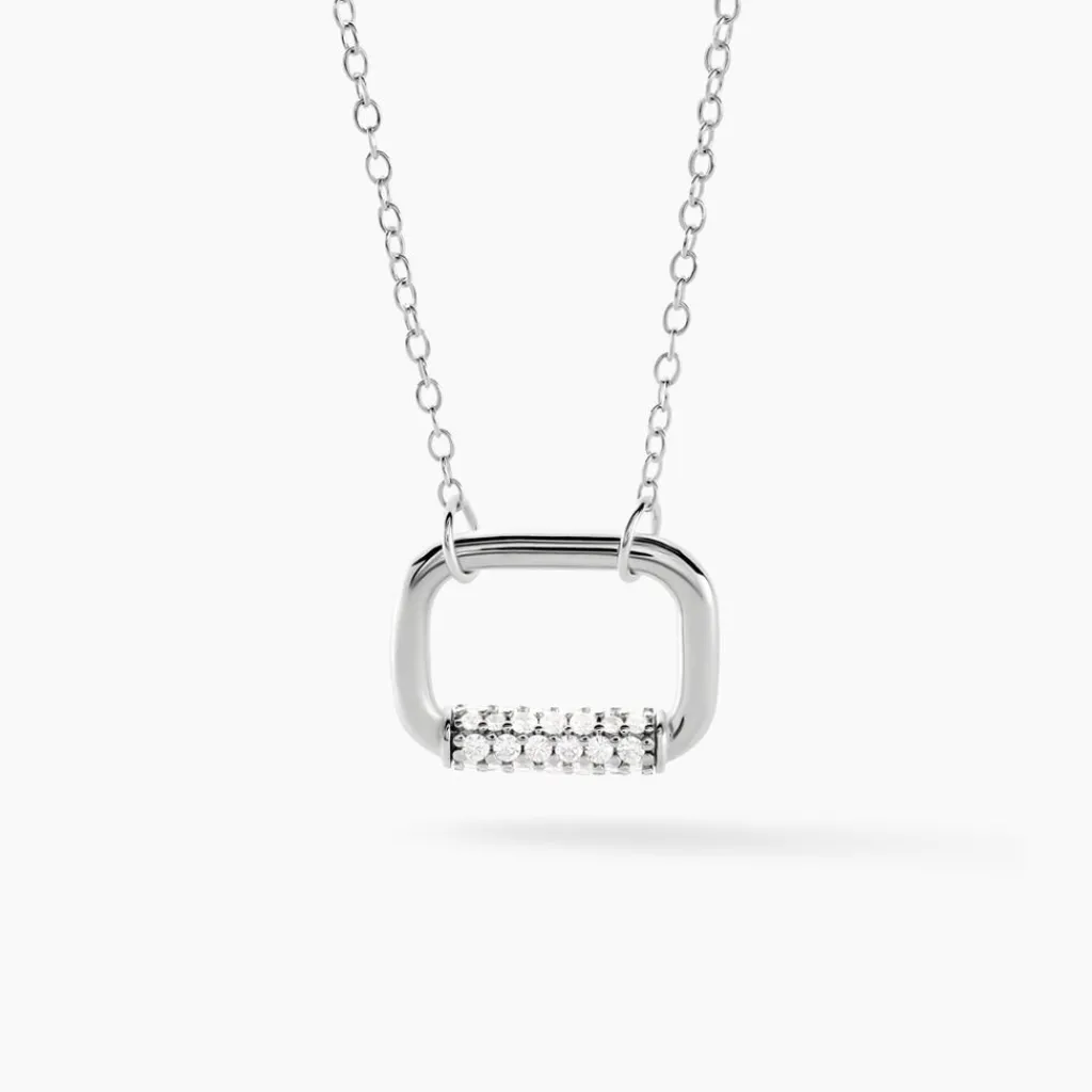 Histoire d'Or Collier Urban Call De Zirconium argent blanc oxyde