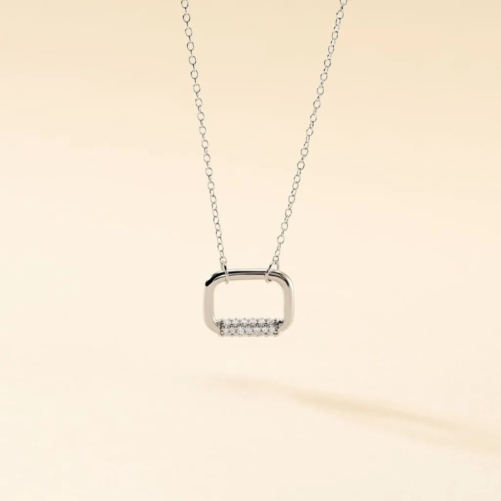 Histoire d'Or Collier Urban Call De Zirconium argent blanc oxyde