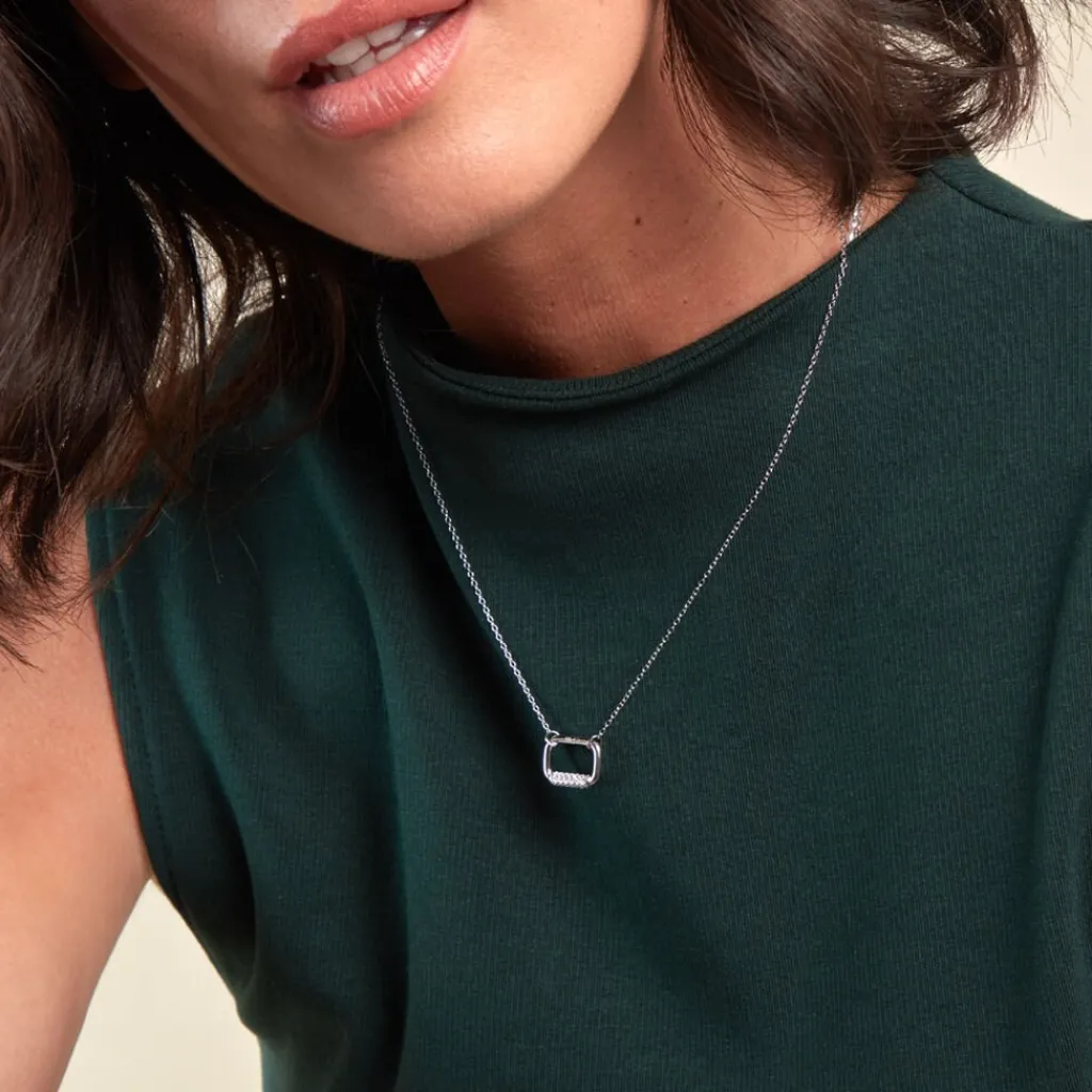 Histoire d'Or Collier Urban Call De Zirconium argent blanc oxyde