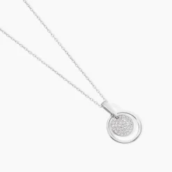 Histoire d'Or Collier Valerie Argent Blanc Oxyde De Zirconium Best