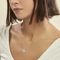 Histoire d'Or Collier Valerie Argent Blanc Oxyde De Zirconium Best