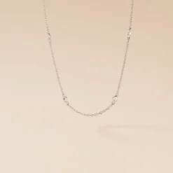 Histoire d'Or Collier Vashti Argent Blanc Oxyde De Zirconium Online