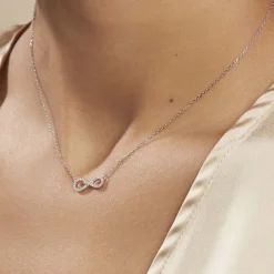 Histoire d'Or Collier Veda Argent Blanc Oxyde De Zirconium New