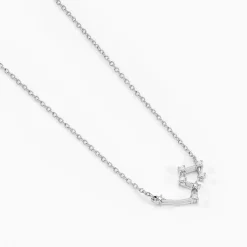 Histoire d'Or Collier Vega Argent Blanc Oxyde De Zirconium Best
