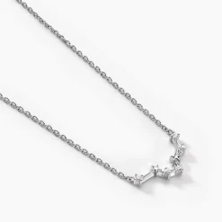 Histoire d'Or Collier Vega Argent Blanc Oxyde De Zirconium Online