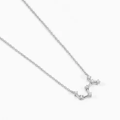 Histoire d'Or Collier Vega Argent Blanc Oxyde De Zirconium Outlet