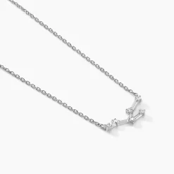 Histoire d'Or Collier Vega Argent Blanc Oxyde De Zirconium Outlet