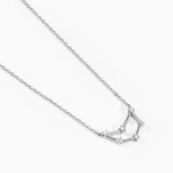 Histoire d'Or Collier Vega Argent Blanc Oxyde De Zirconium Clearance