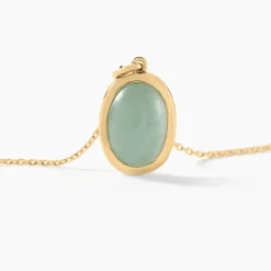Histoire d'Or Collier Veina Plaqué Or Jaune Aventurine Clearance