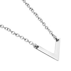 Histoire d'Or Collier Velda Argent Blanc New