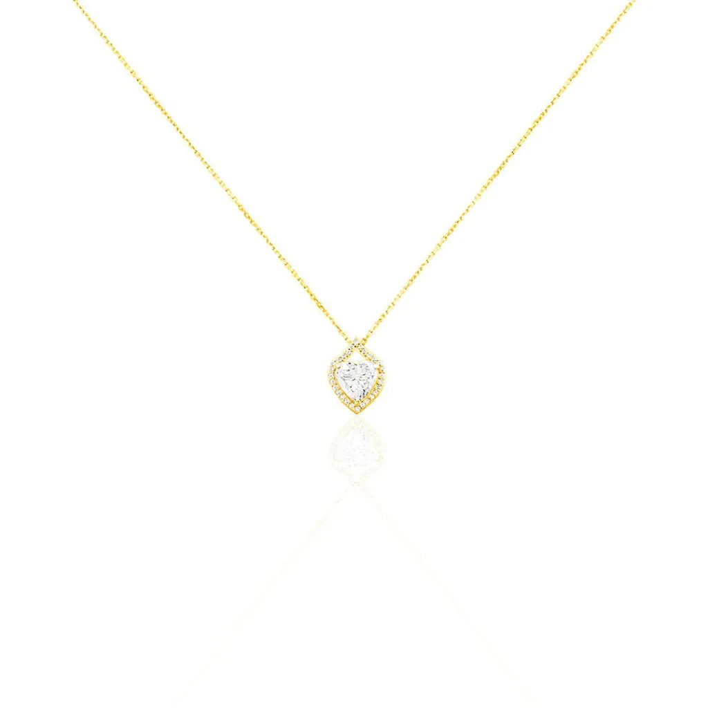 Histoire d'Or Collier Verounia Or Jaune Oxyde De Zirconium Online