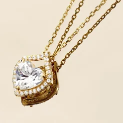 Histoire d'Or Collier Verounia Or Jaune Oxyde De Zirconium Online