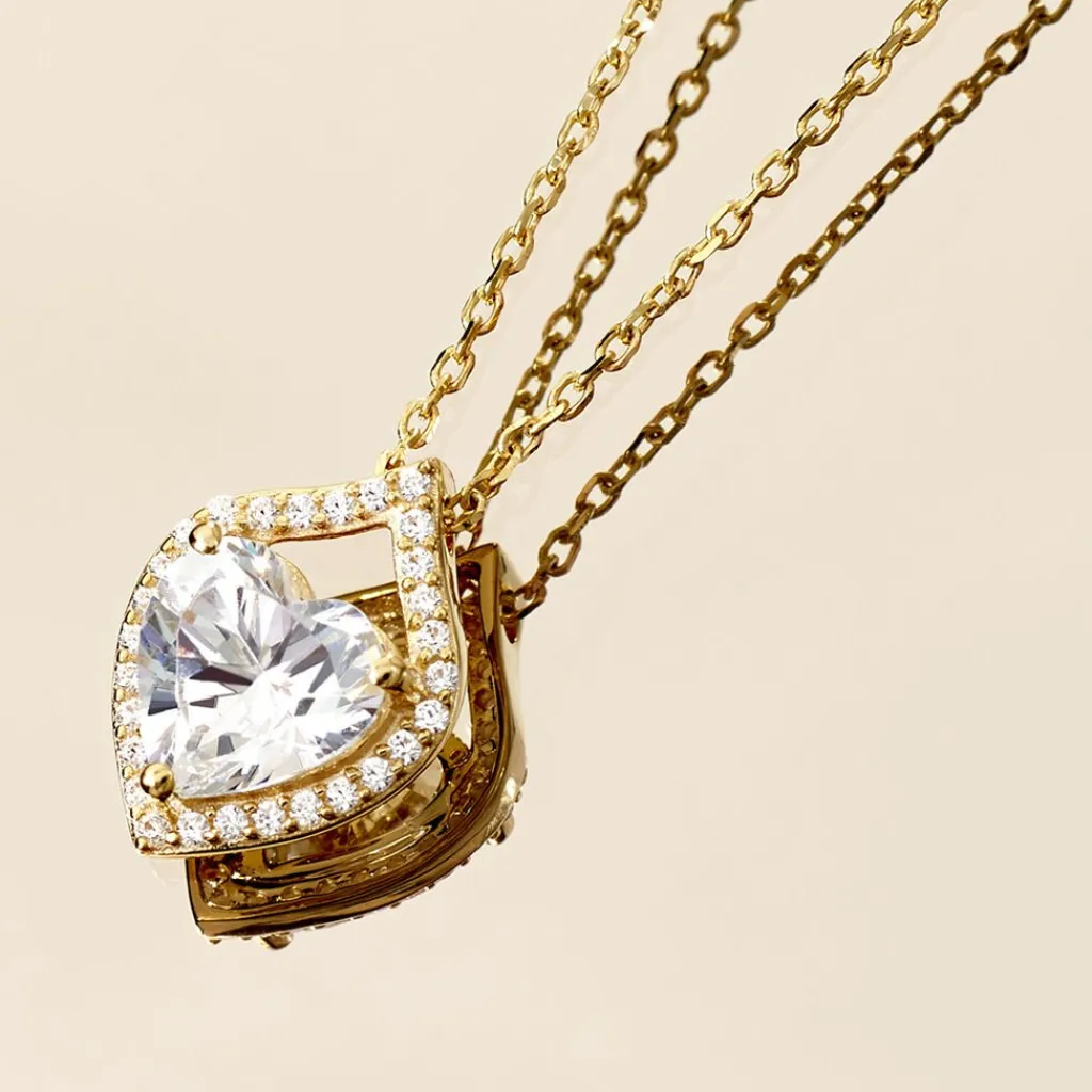 Histoire d'Or Collier Verounia Or Jaune Oxyde De Zirconium Online