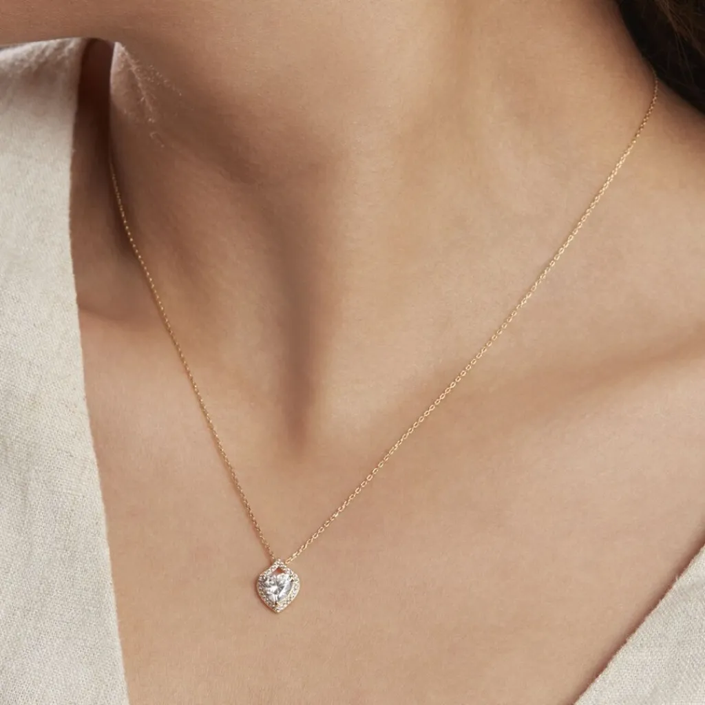 Histoire d'Or Collier Verounia Or Jaune Oxyde De Zirconium Online