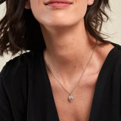 Histoire d'Or Collier Veva Argent Blanc Oxyde De Zirconium Discount