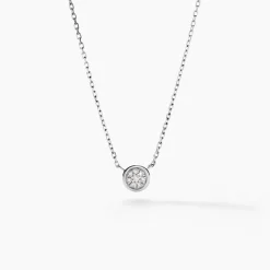 Histoire d'Or Collier Violanda Or Blanc Diamant Discount