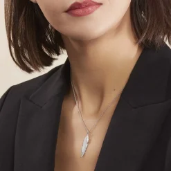 Histoire d'Or Collier Violka Argent Blanc Outlet