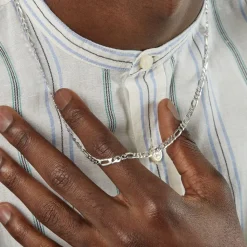 Histoire d'Or Collier Vivian Argent Blanc New