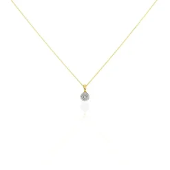 Histoire d'Or Collier Véronick Or Jaune Diamant