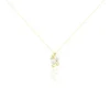 Histoire d'Or Collier Wandula Or Jaune Perle De Culture Et Diamant Best