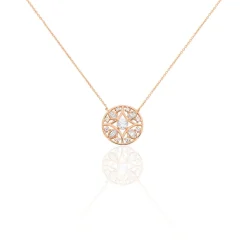 Histoire d'Or Collier Weena Or Rose Oxyde De Zirconium Discount