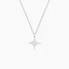 Histoire d'Or Collier Wiem Argent Blanc