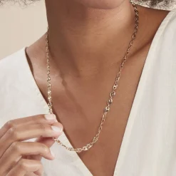 Histoire d'Or Collier William Plaqué Or Jaune Clearance