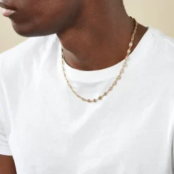 Histoire d'Or Collier William Plaqué Or Jaune Sale