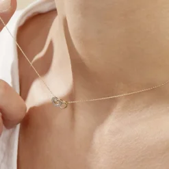 Histoire d'Or Collier Wydad Or Jaune Diamant New