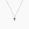 Histoire d'Or Collier Yahn Argent Blanc Pierre De Synthese Outlet