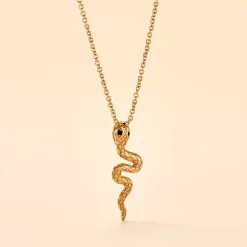 Histoire d'Or Collier Yasha Plaqué Or Jaune Spinelle Synthétique Online