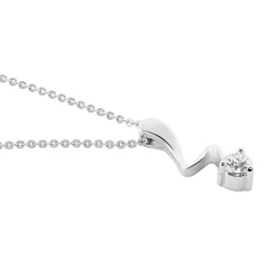 Histoire d'Or Collier Yedaz Argent Blanc Oxyde De Zirconium Hot