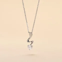 Histoire d'Or Collier Yedaz Argent Blanc Oxyde De Zirconium Hot