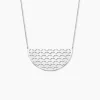 Histoire d'Or Collier Yelda Acier Blanc Outlet
