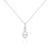 Histoire d'Or Collier Ylianna Argent Blanc Oxyde De Zirconium Best