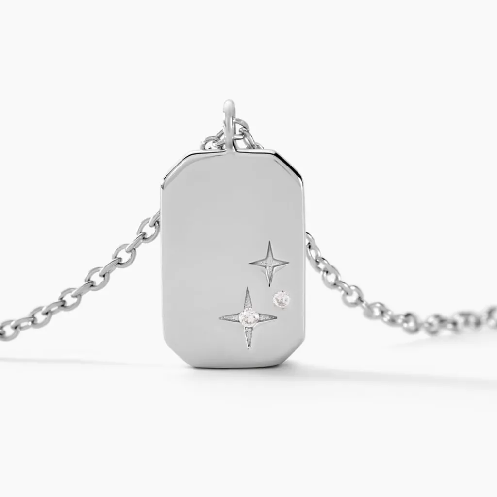 Histoire d'Or Collier Youna Argent Blanc Oxyde De Zirconium Hot