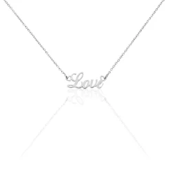 Histoire d'Or Collier Yuki Argent Blanc Discount