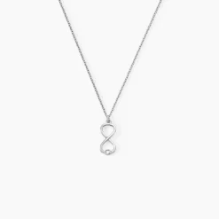 Histoire d'Or Collier Zayra Argent Blanc Oxyde De Zirconium Outlet
