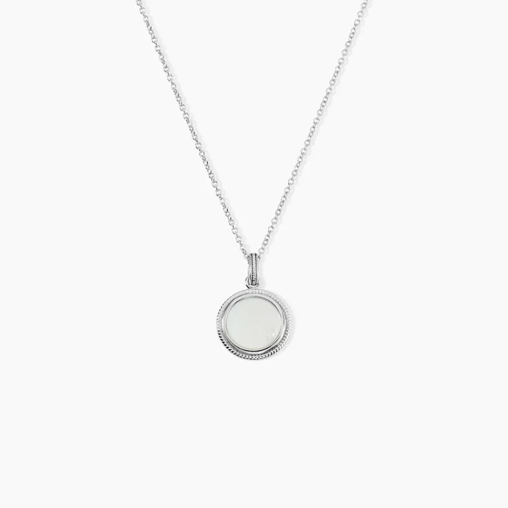 Histoire d'Or Collier Zea Argent Blanc Nacre argent blanc nacre blanc Hot
