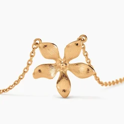 Histoire d'Or Collier Zinnia Plaqué Or Jaune Sale