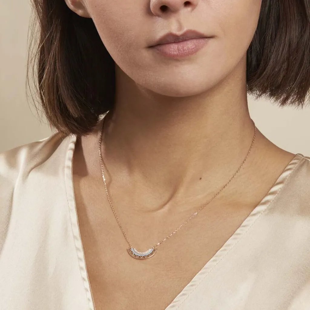 Histoire d'Or Collier Zoila Plaqué Or Jaune Oxyde De Zirconium Outlet