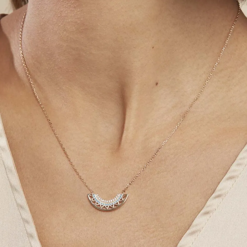 Histoire d'Or Collier Zoila Plaqué Or Jaune Oxyde De Zirconium Outlet