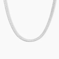 Histoire d'Or Collier Zoubeida Argent Blanc Hot