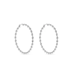 Histoire d'Or Creoles Antonello acier blanc Discount