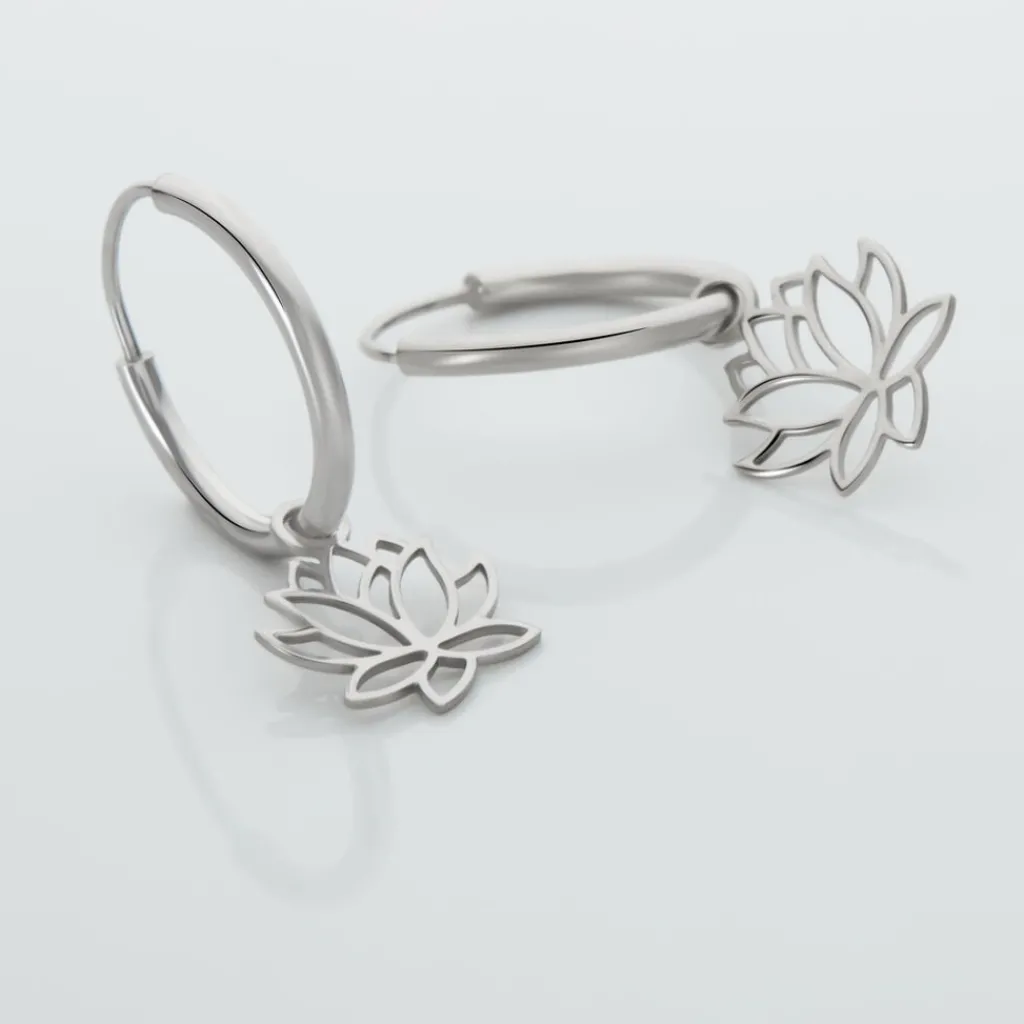 Histoire d'Or Creoles Elvyn Argent Blanc Sale